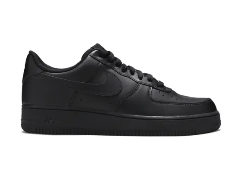 Air Force 1 07 Triple Black PRE OWNED