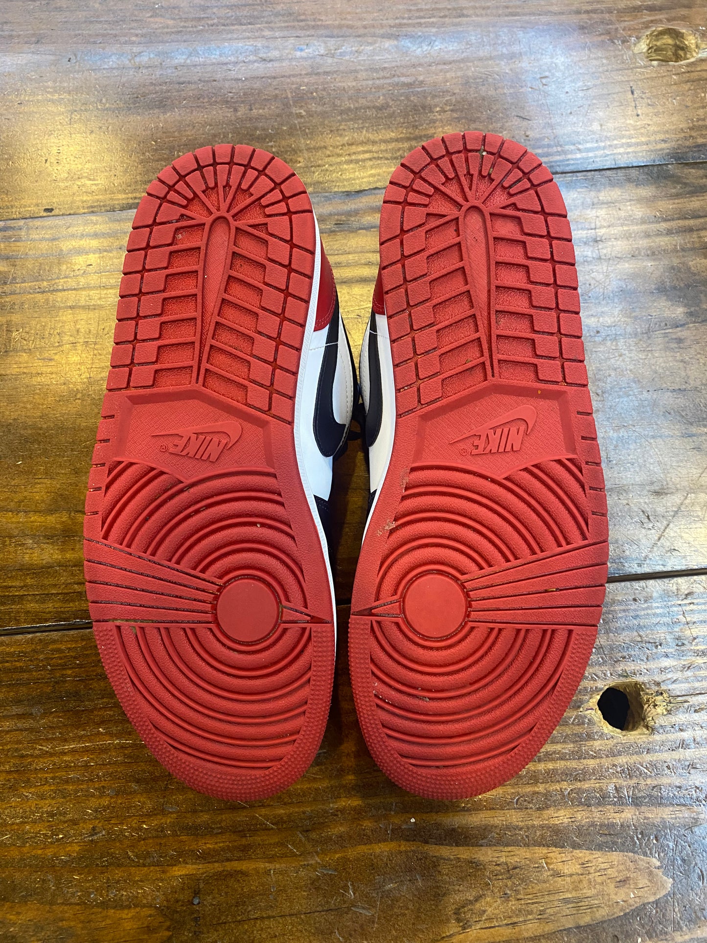 Jordan 1 Low Bred Toe 2 0 PRE OWNED