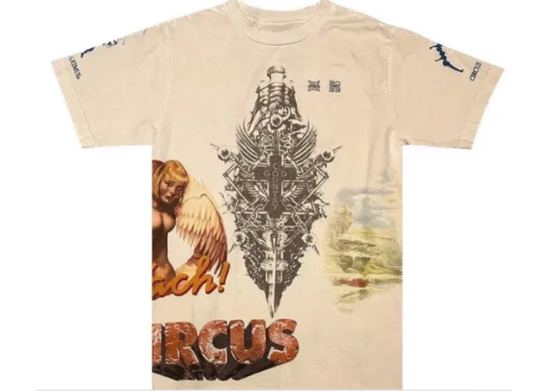 Cactus Jack by Travis Scott See The Future Tee White