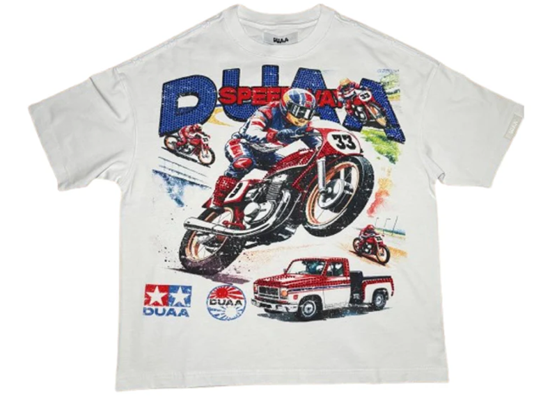 DUAA SPEED WHT TEE SHIRT (SPEED)
