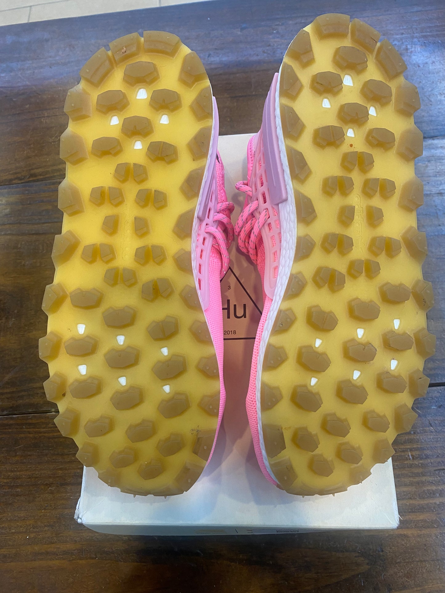 Pharrell X NMD Human Race Trail PRD Sun Calm PRE OWNED