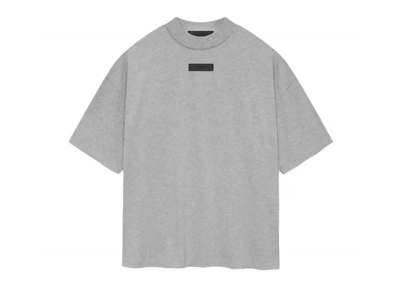 Fear of God Essentials Light Heather Grey Tee