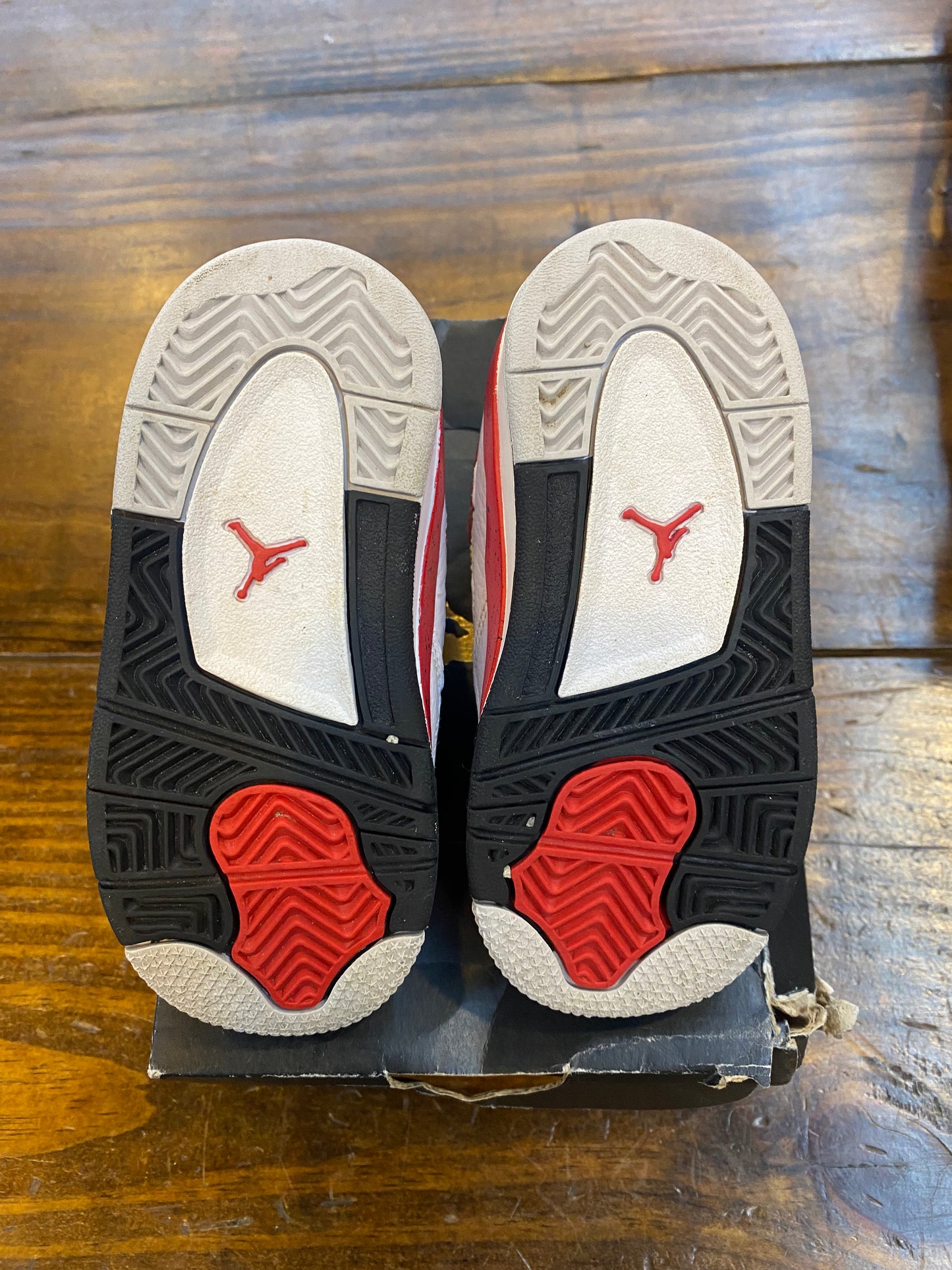 Jordan 4 Retro TD Red Cement PRE OWNED