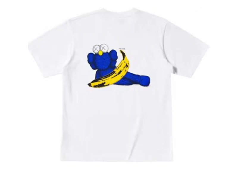 KAWS x Uniqlo Warhol UT Graphic 471321 T-shirt White