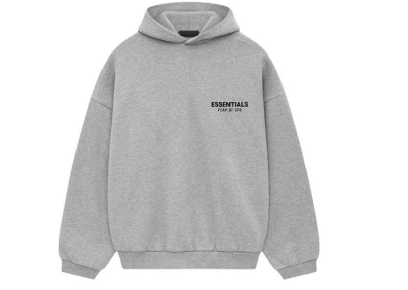 Fear of God Essentials Fleece Hoodie Light Heather Gray