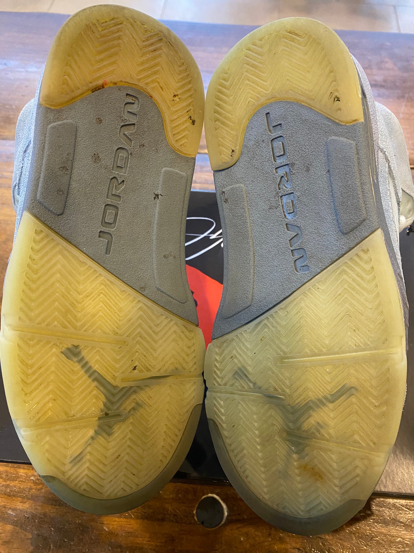 Wmns Jordan 5 Retro Blue Bird PRE OWNED