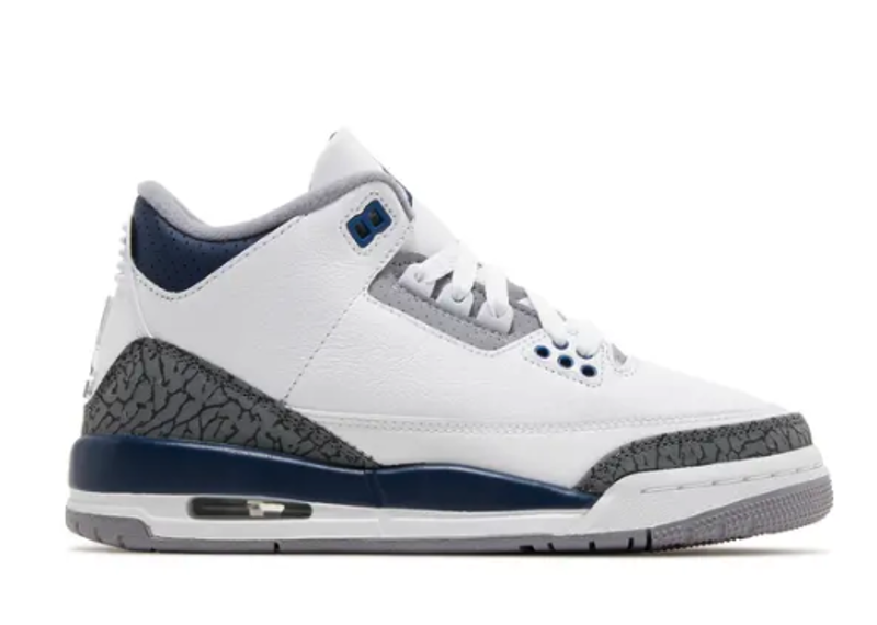 Jordan 3 Retro GS Midnight Navy PRE OWNED