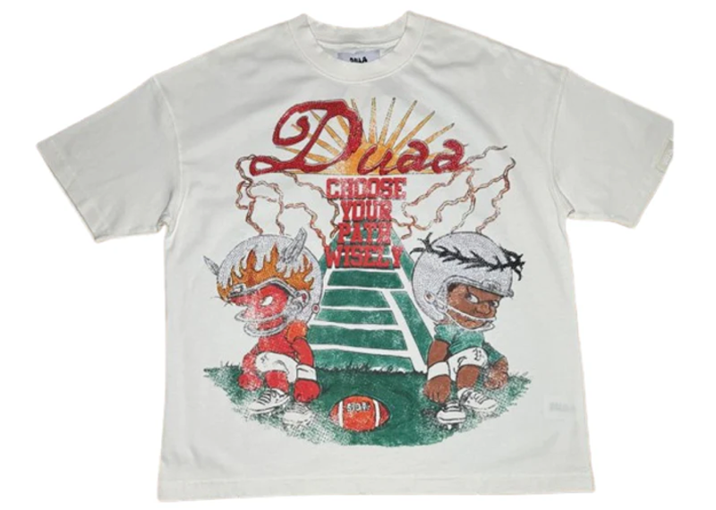 DUAA JOURNEY WHT TEE SHIRT (JOURNEY)