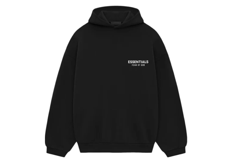 Fear of God Essentials Fleece Hoodie Black (FW24)