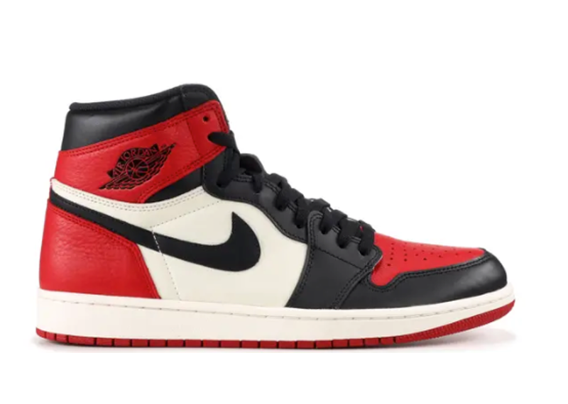 JORDAN 1 RETRO HIGH OG BRED TO