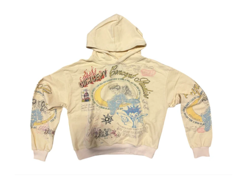 Concept LA Studio Hoodie Cream