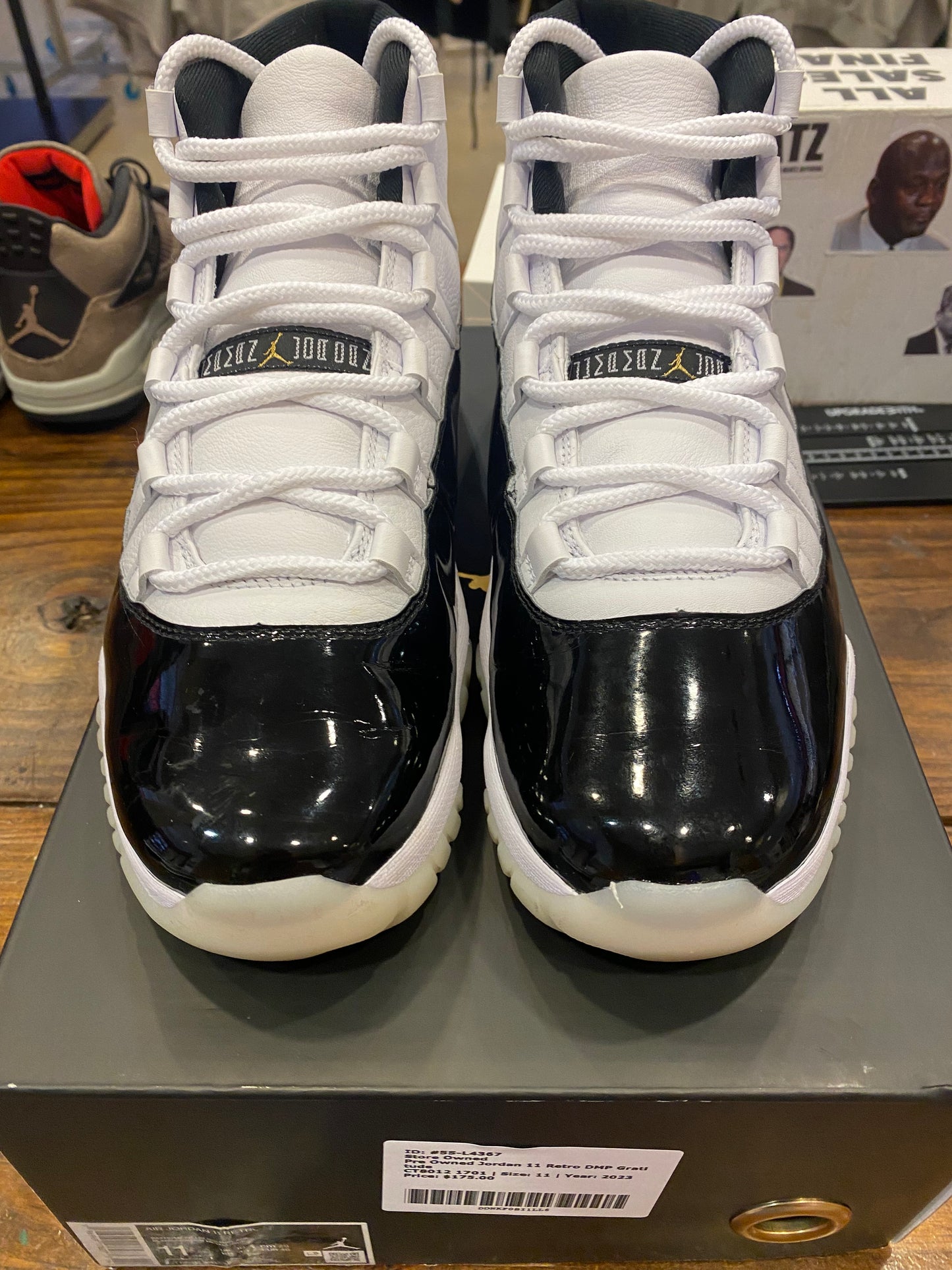 Pre Owned Jordan 11 Retro DMP Gratitude