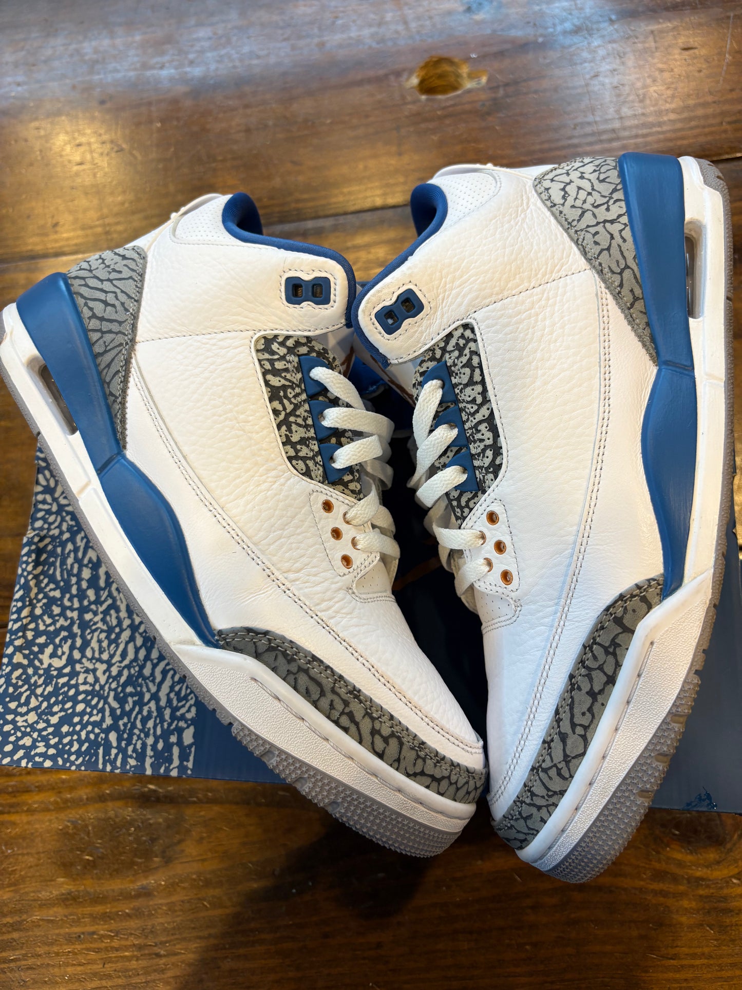 JORDAN 3 RETRO WASHINGTON WIZARDS PREOWNED