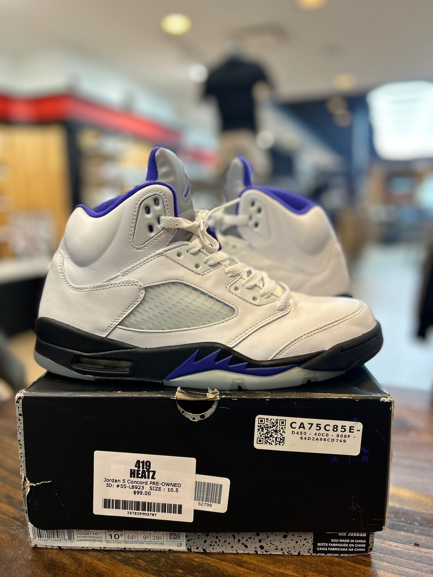 Jordan 5 Concord PRE-OWNED