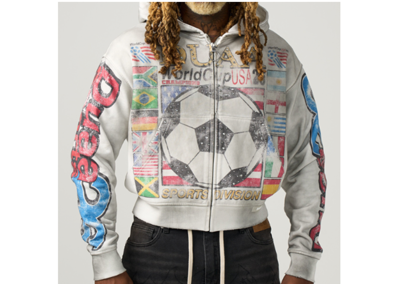 Duaa World Cup USA Zip Up