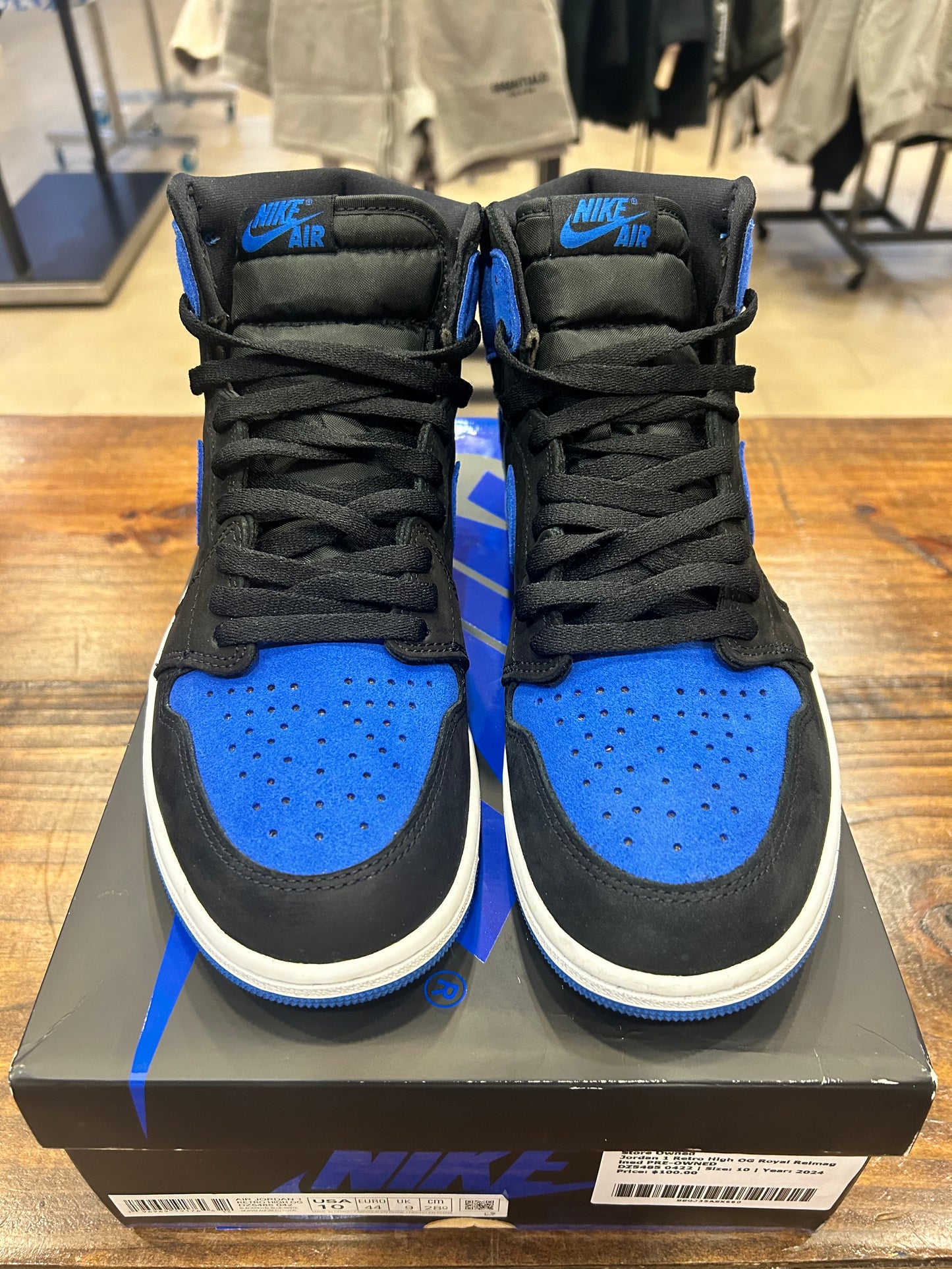 Jordan 1 Retro High OG Royal Reimagined PRE-OWNED