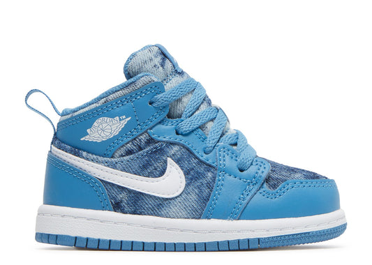 Air Jordan 1 Mid TD Washed Denim