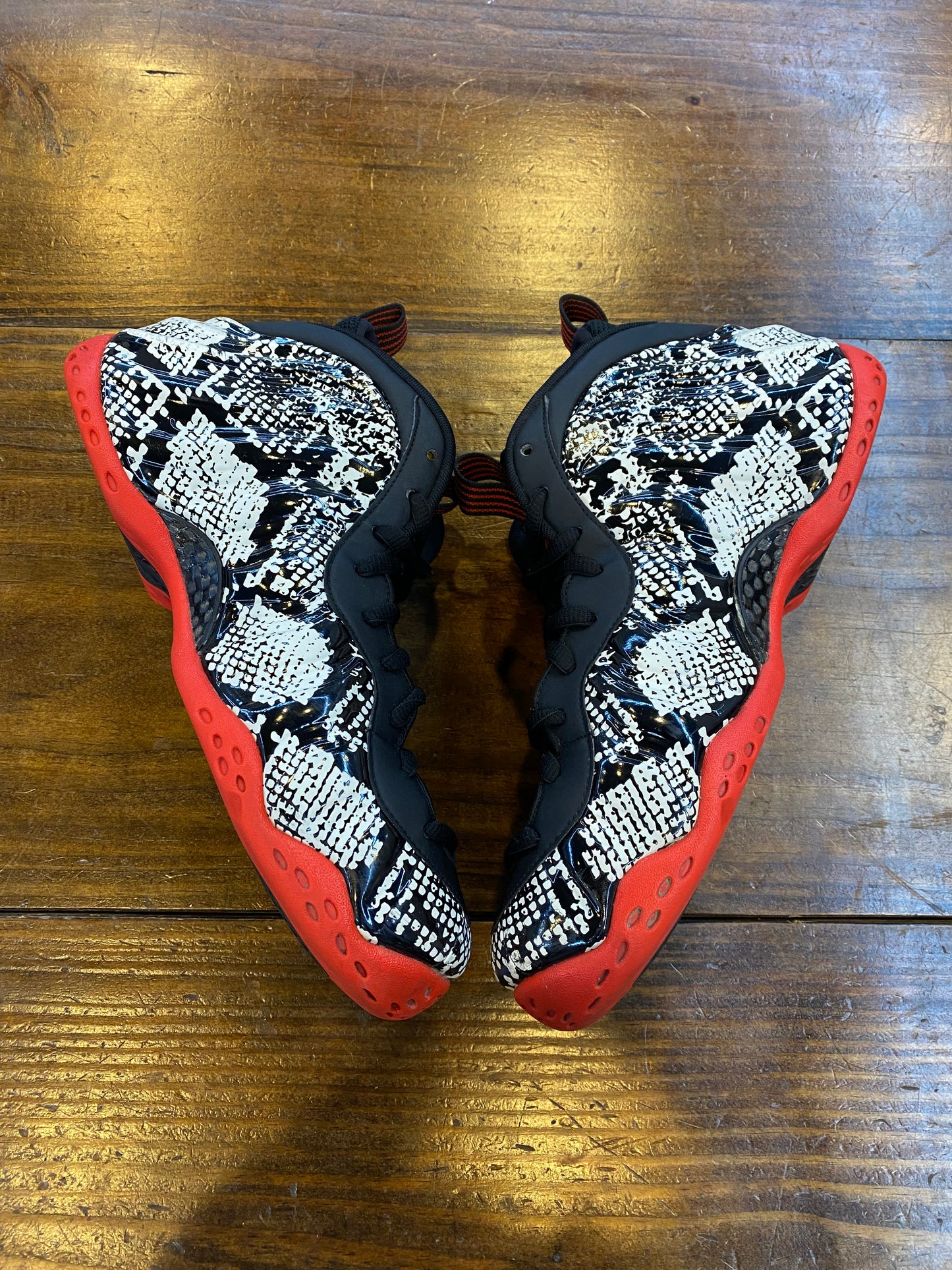Air Foamposite One Albino Snakeskin PRE-OWNED