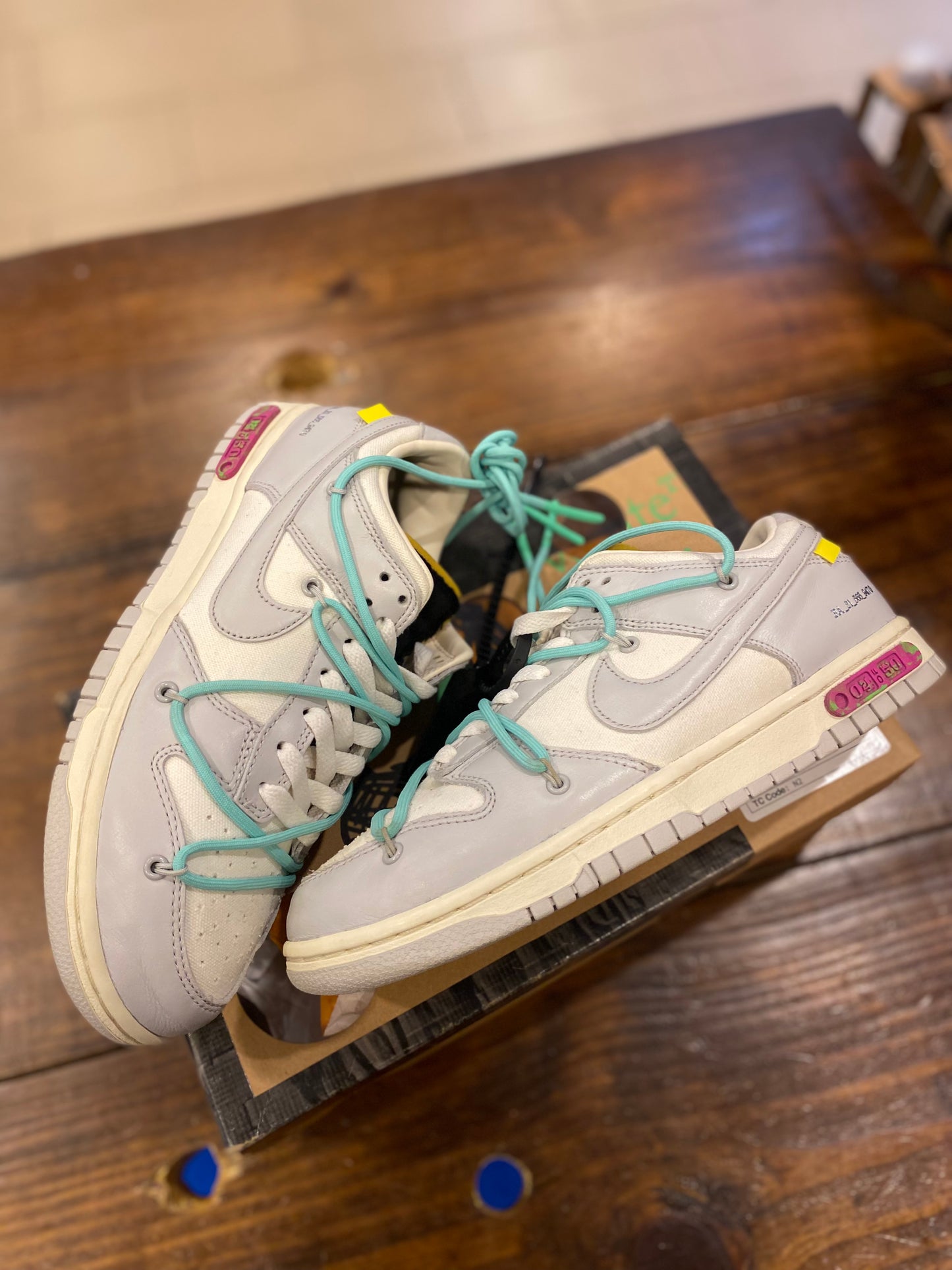 Off White X Dunk Low Lot 04 Of 50 PRE-OWNED