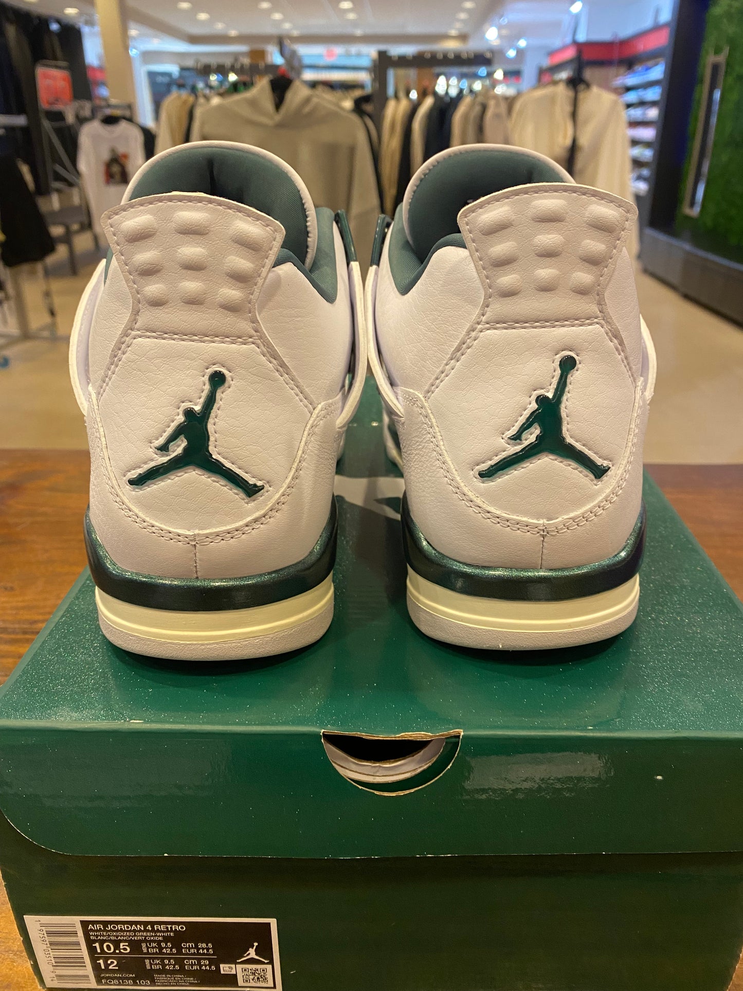 Jordan 4 Retro Oxidized Green - VNDS