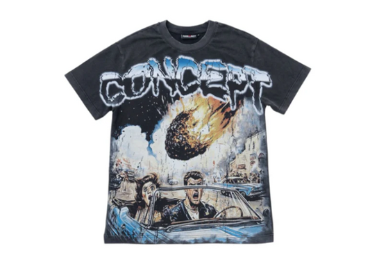 COMET TEE -BLK