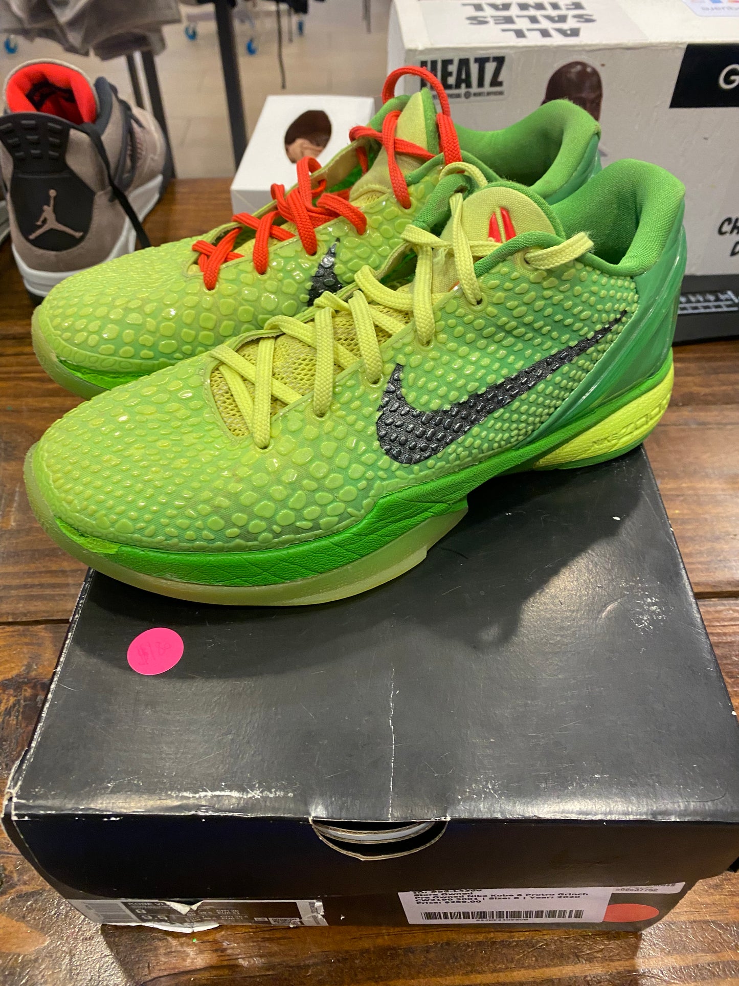 Pre Owned Nike Kobe 6 Protro Grinch