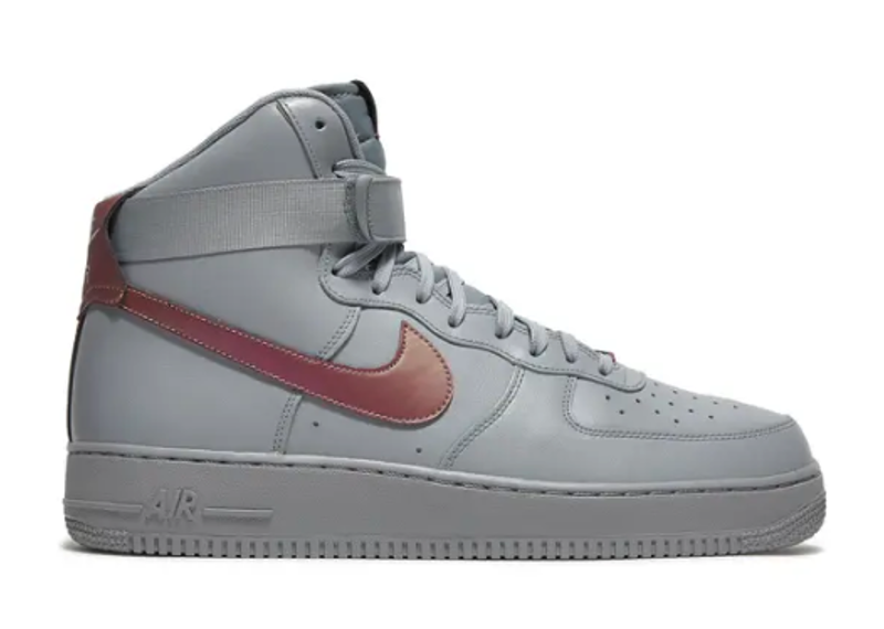 Air Force 1 High 07 LV 8 Pure Platinum PRE OWNED