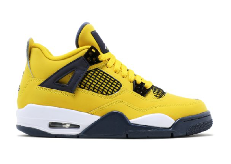 Jordan 4 Retro GS Lightning 2021 PRE OWNED