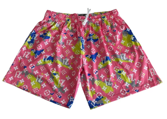 Heatz Studio Bubblegum Mesh Shorts