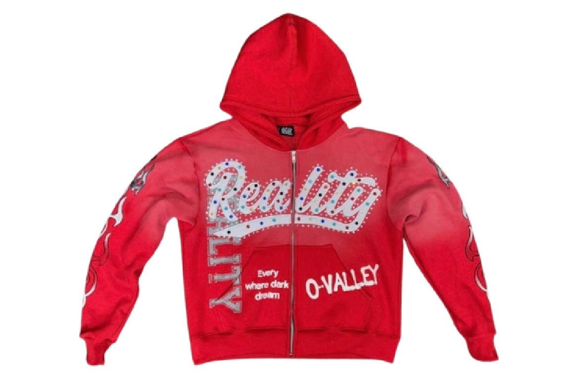 Loves Reality Red Sable Jacket