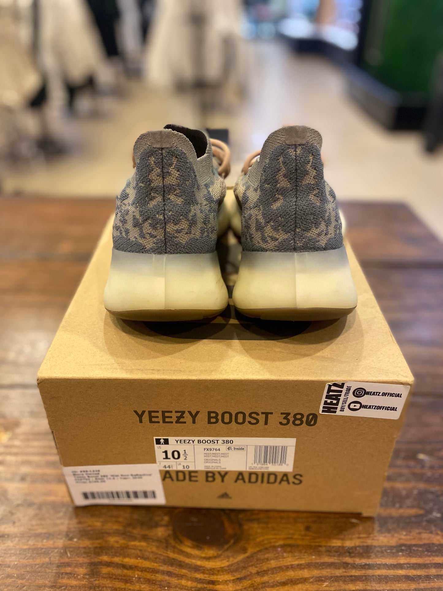 Yeezy Boost 380 Mist Non Reflective PRE-OWNED