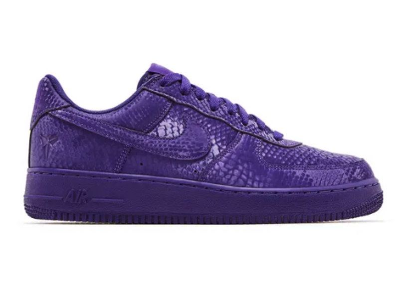 Kobe Bryant X Air Force 1 Low Court Purple PRE OWNED