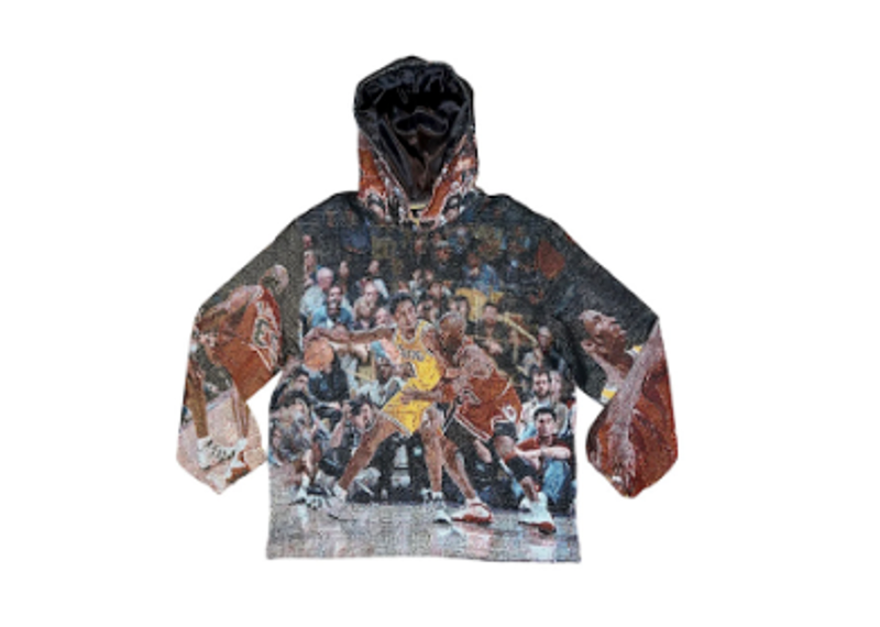 Kobe Vs MJ Tapestry Hoodie