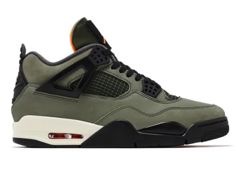 Undefeated X Jordan 4 Retro 2025