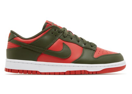 Nike Dunk Low Cargo Khaki Mystic Red PRE-OWNED