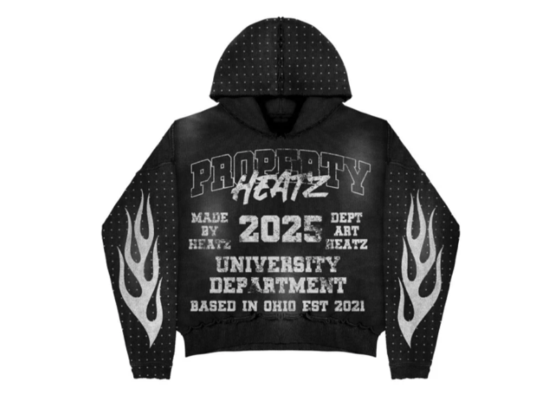 HEATZ University Dept Rhinestone Hoodie