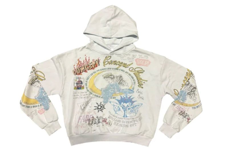 Concept LA Studio Hoodie White