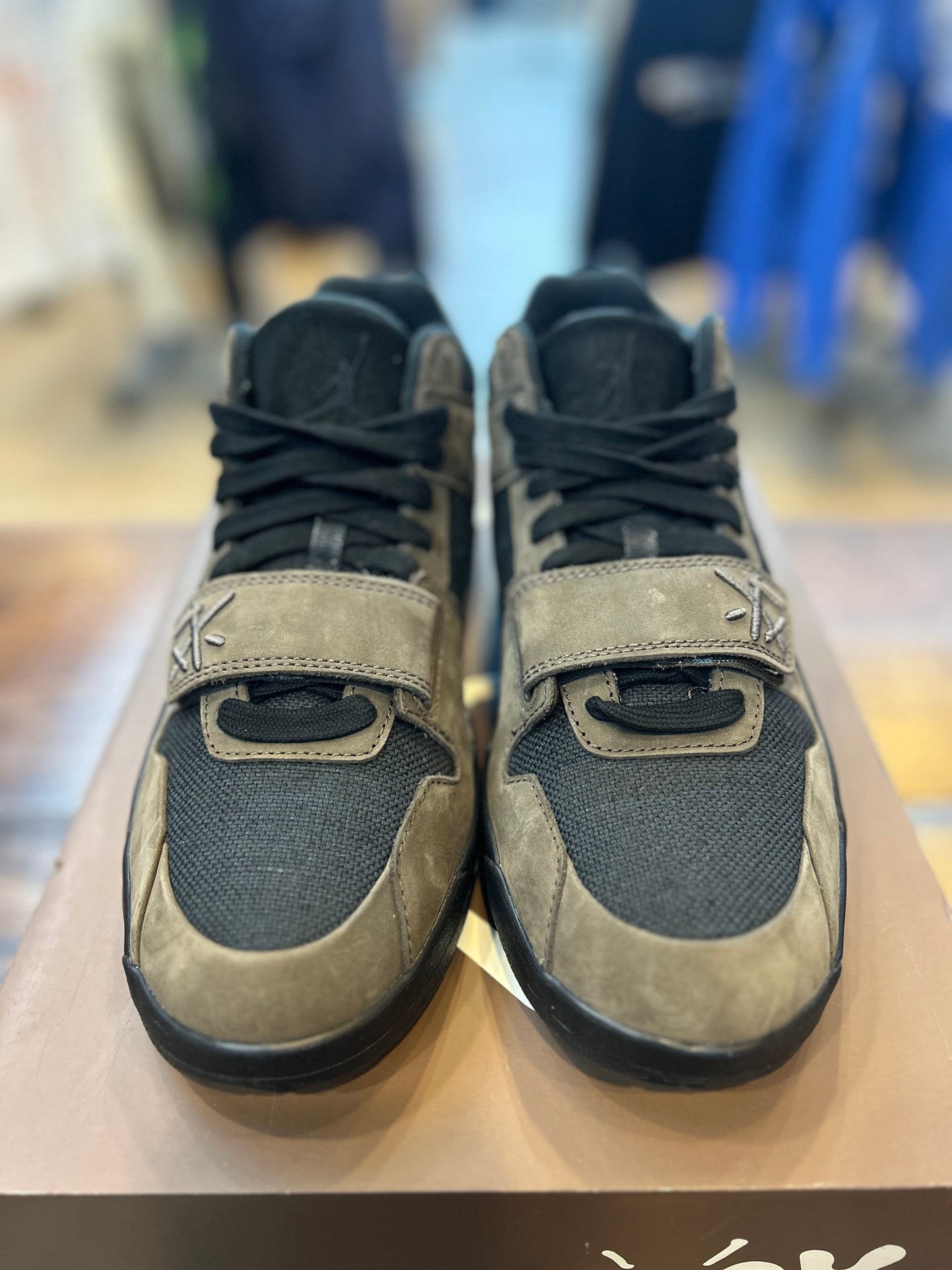 Travis Scott X Jordan Jumpman Jack TR Dark Mocha PRE - OWNED