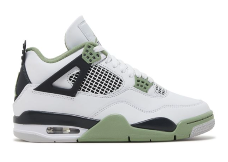 Wmns Air Jordan 4 Retro Seafoam PRE-OWNED