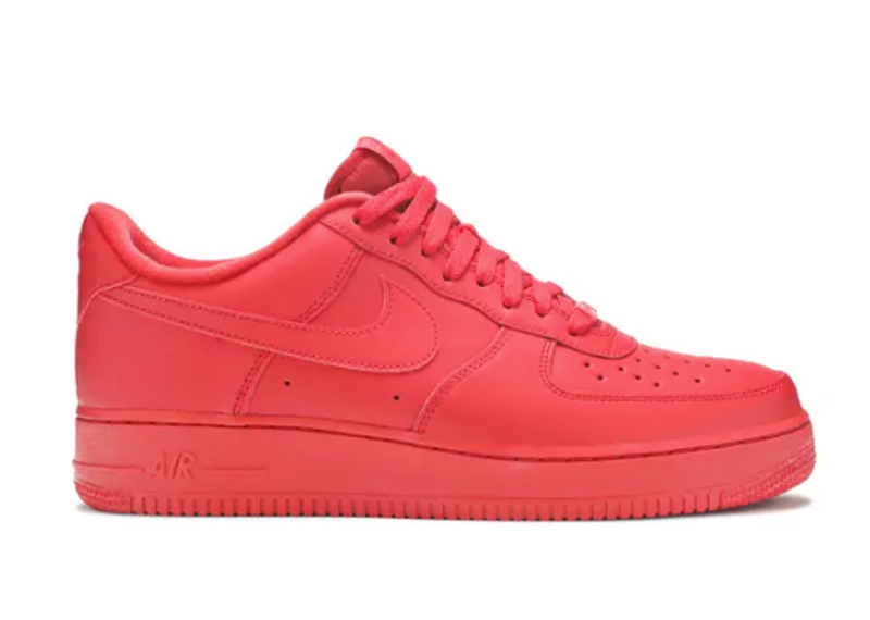 Air Force 1 Low 07 LV 8 1 Triple Red PRE OWNED