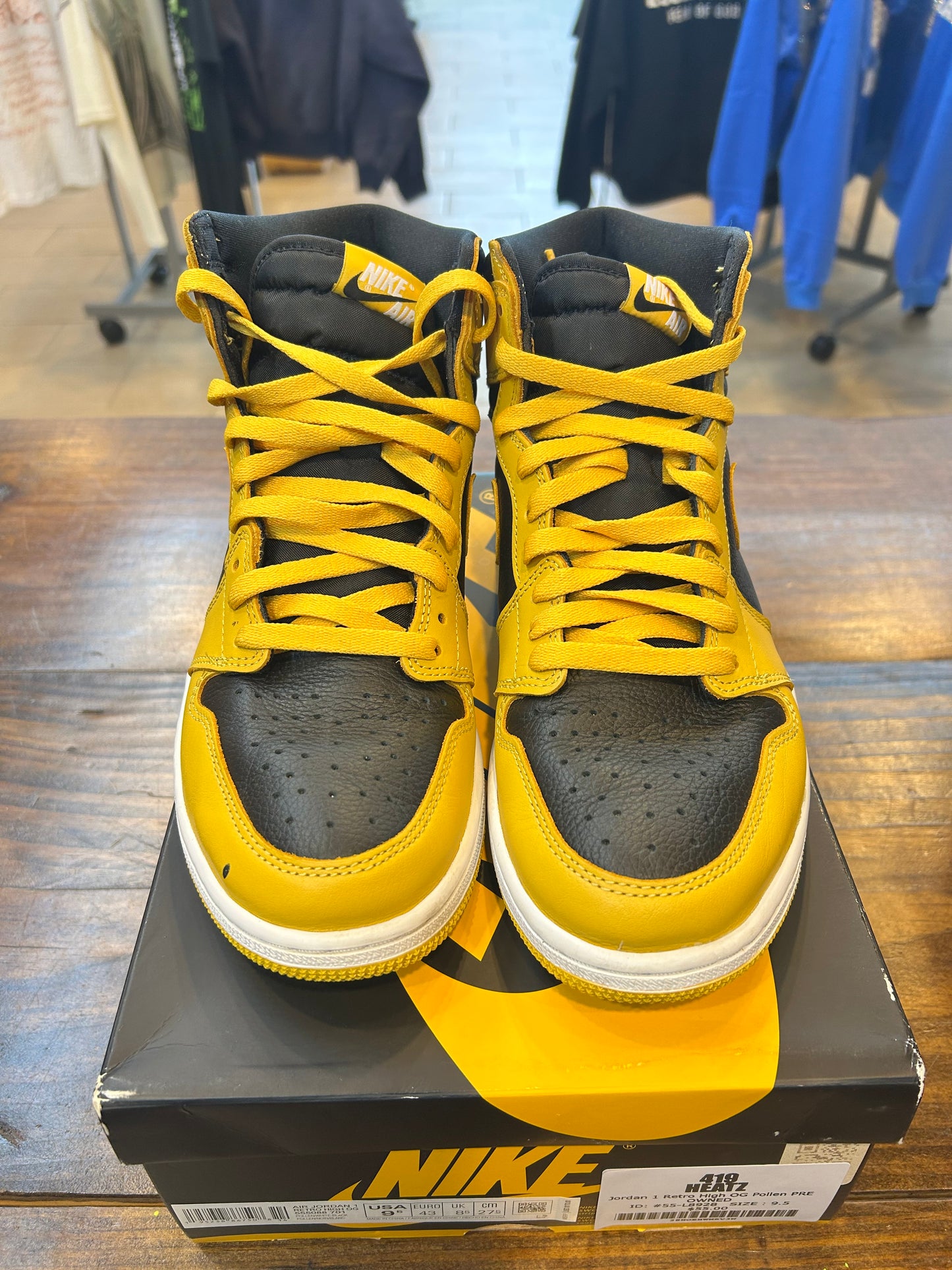 Jordan 1 Retro High OG Pollen PRE OWNED