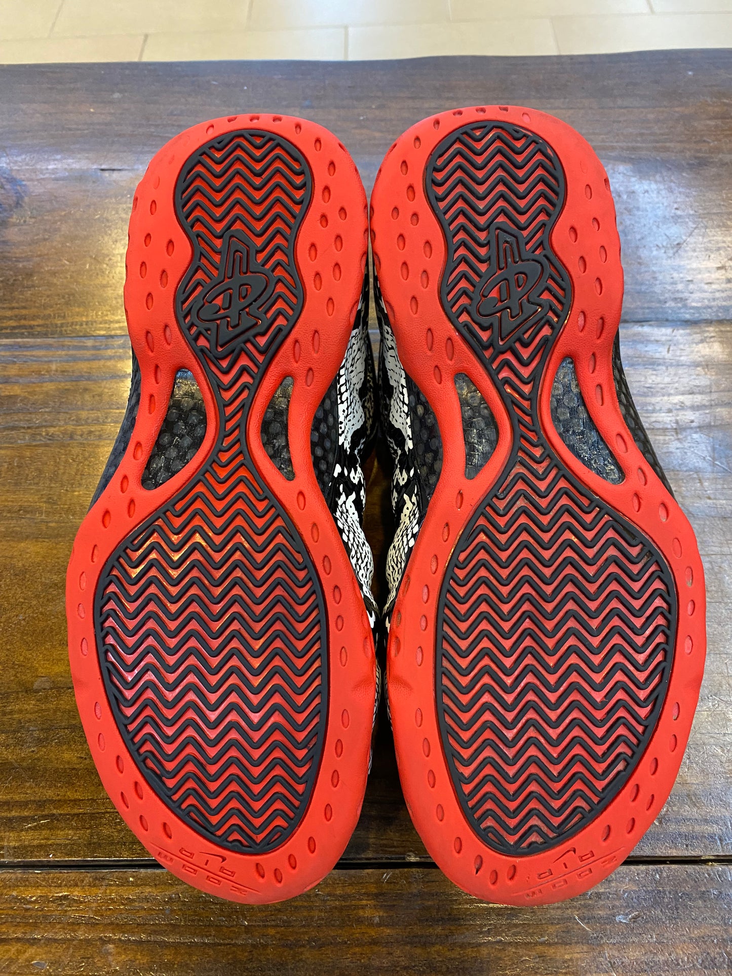 Air Foamposite One Albino Snakeskin PRE-OWNED