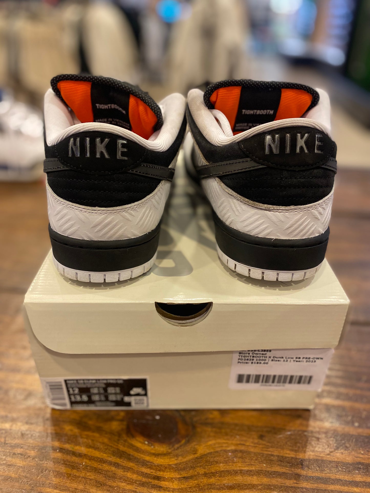 TIGHTBOOTH X Dunk Low SB PRE-OWNED