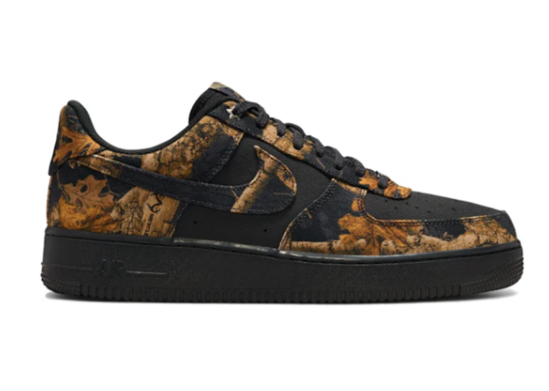 Nike Air Force 1 Low Realtree Black Camo PRE OWNED