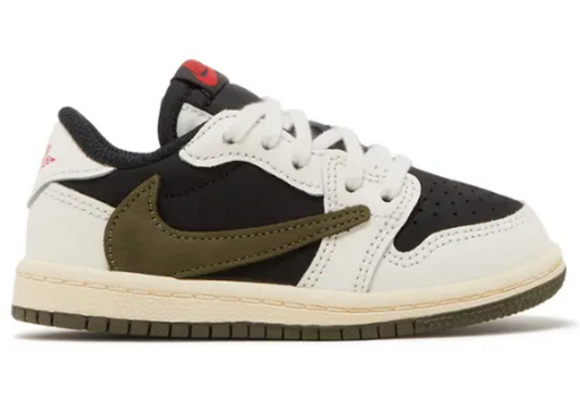 Travis Scott X Jordan 1 Retro Low OG SP TD Olive PRE OWNED