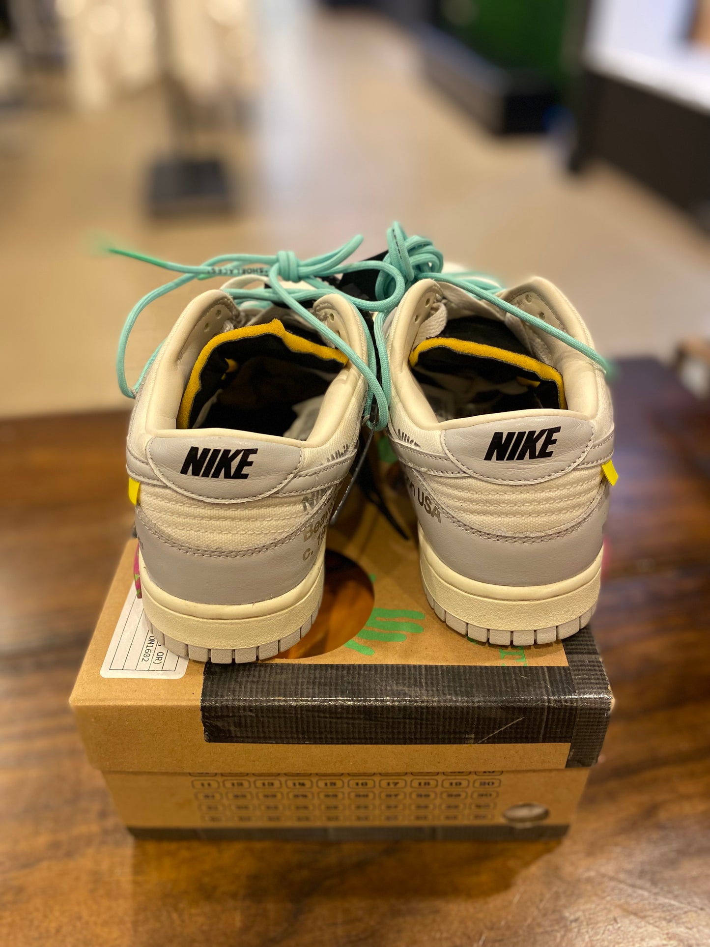 Off White X Dunk Low Lot 04 Of 50 PRE-OWNED