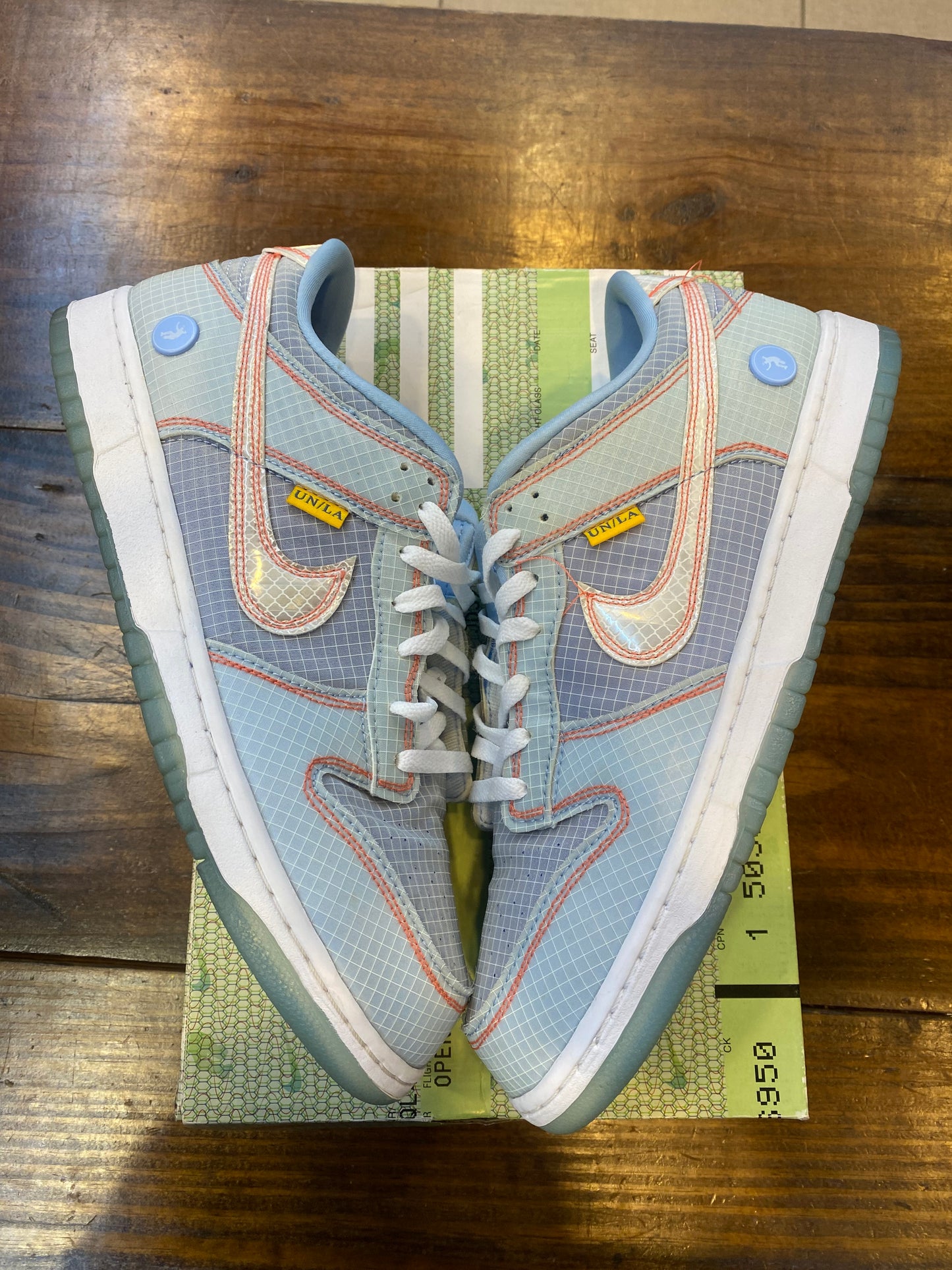 Union LA X Dunk Low Passport Pack Argon PRE - OWNED