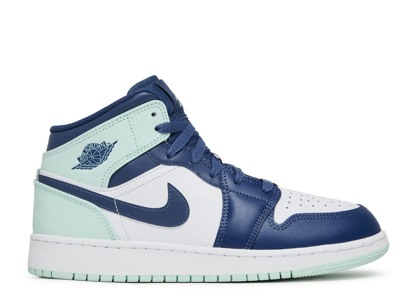 Air Jordan 1 Mid GS Blue Mint