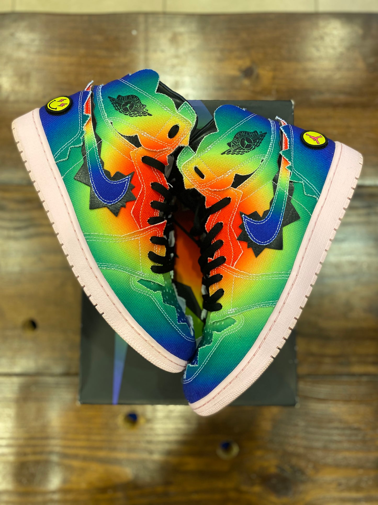 J. Balvin x Air Jordan 1 Retro OG High Colores Y Vibras