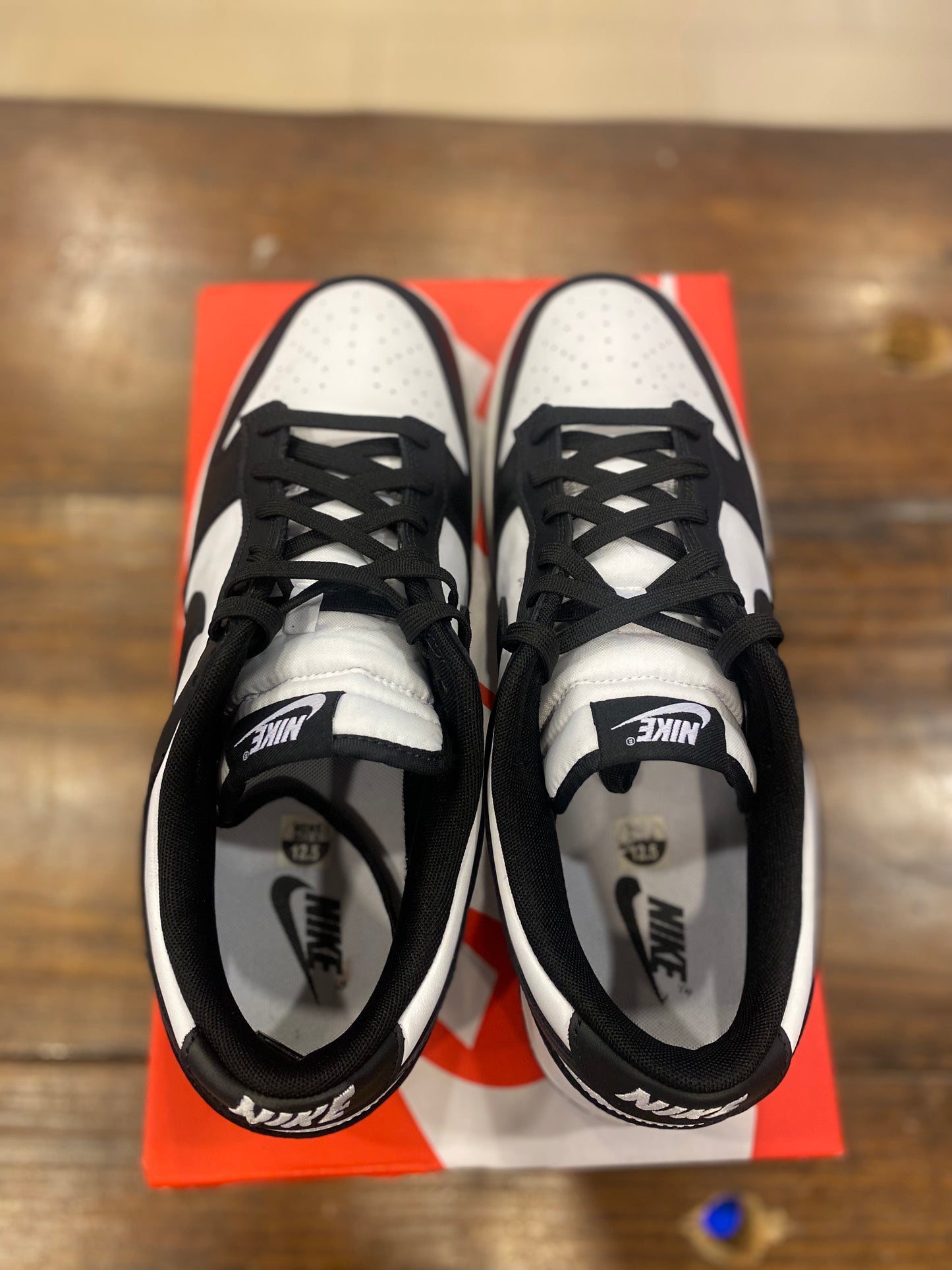 Nike Dunk Low Retro White Black PRE-OWNED